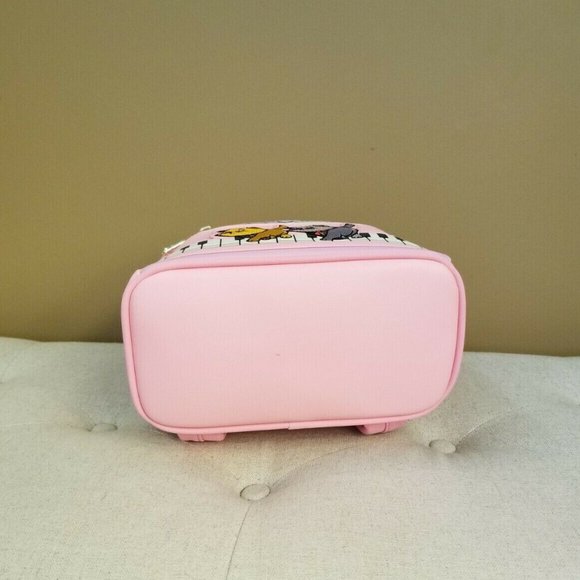 Loungefly Disney the Aristocats Piano Pink Mini Backpack Marie NEW